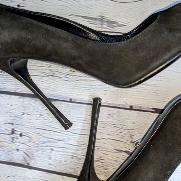 SERGIO ROSSI Suede Heels - Picture 8 of 17